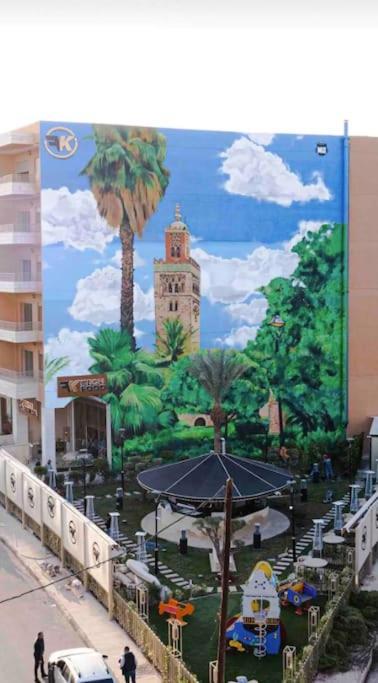 Appart Majorelle Terrasse Wifi Centre Ville Marrakesh Bagian luar foto