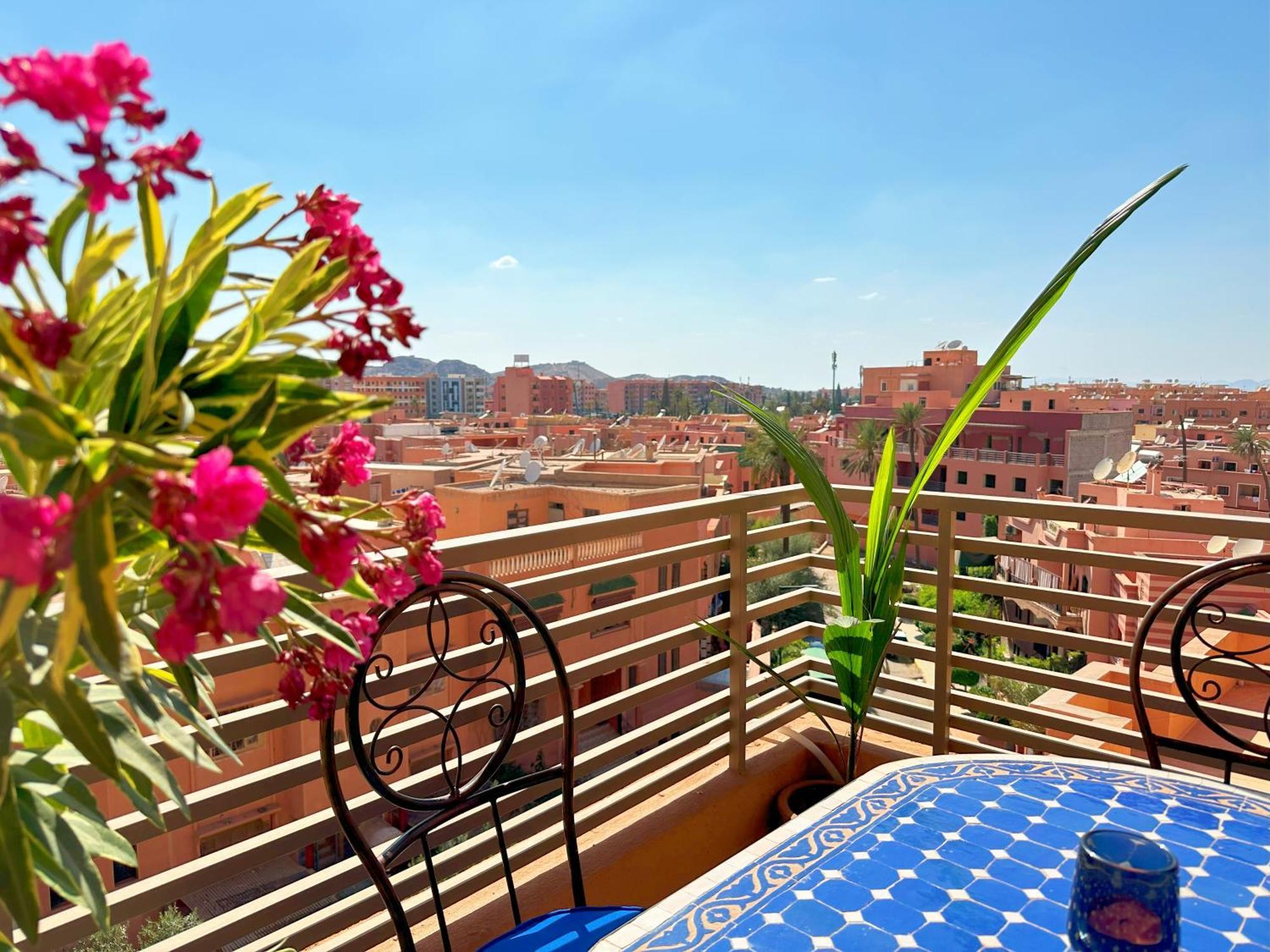 Appart Majorelle Terrasse Wifi Centre Ville Marrakesh Bagian luar foto